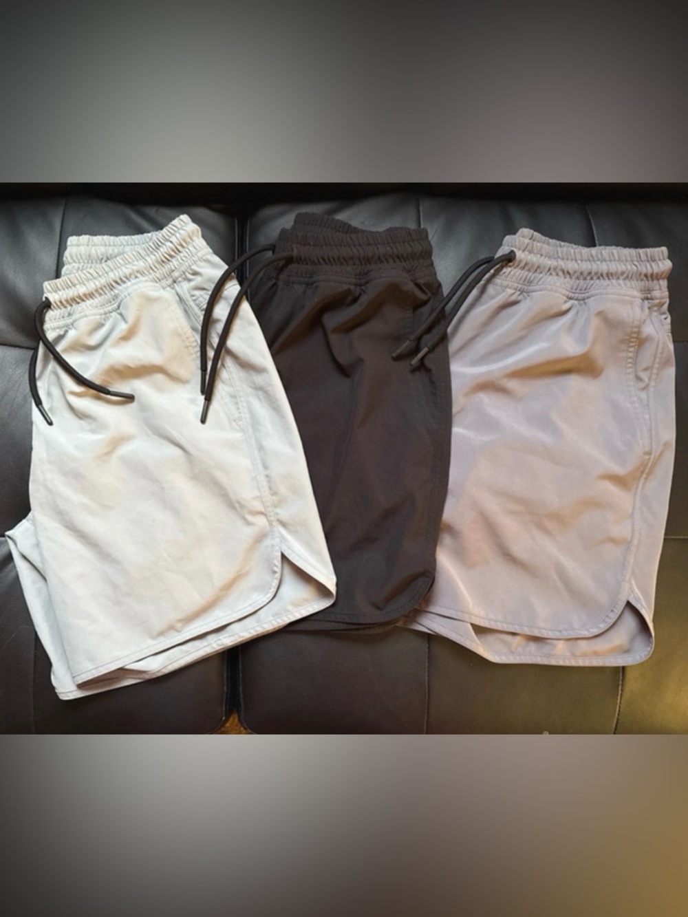 Old Navy Men's Active Shorts Size XS Black, Light Gray, Taupe